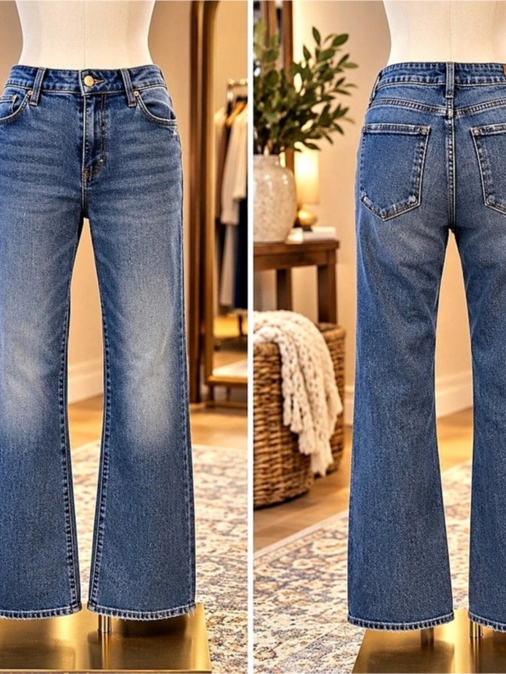 PAIGE Brigette Blue Jeans Like New
